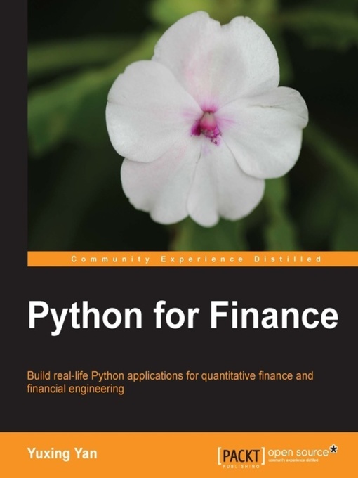Title details for Python for Finance by Yuxing Yan - Available